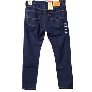 Levi's 512 Slim Tapered Jeans Mens Size 36X30 Dark Blue NWT Denim Eco Ease